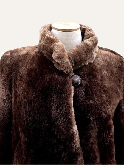 Dolci Bergamo Velvet Fur Coat