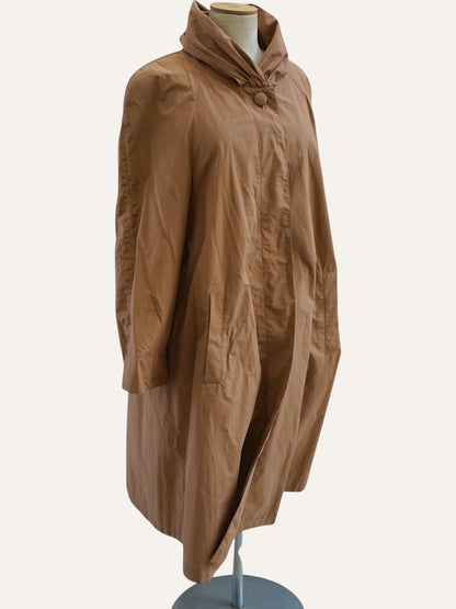 Nino Classic Germany Swing Maxi Trench Coat