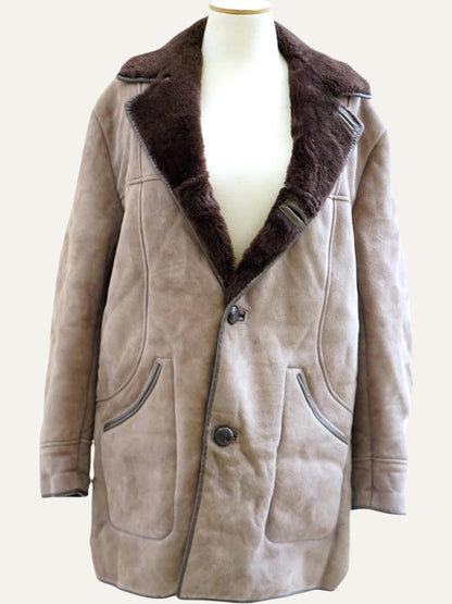 Oversized Shearling Coat