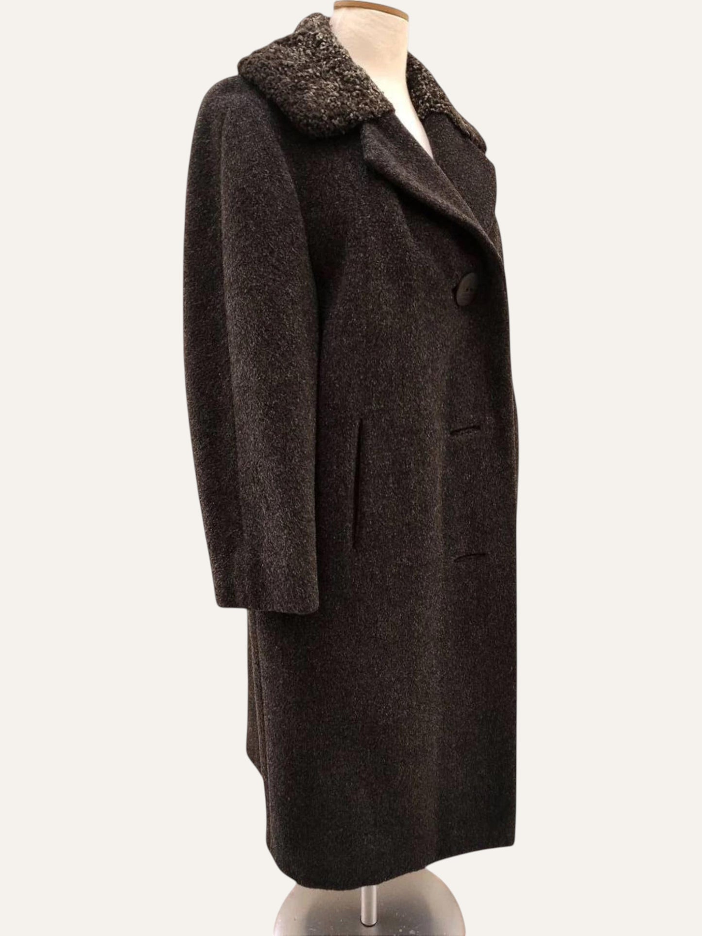 Vintage Wool Overcoat