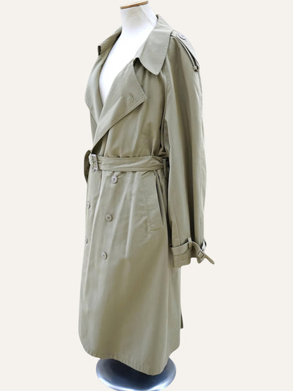 Wrap Raglan Trench Coat in Sage