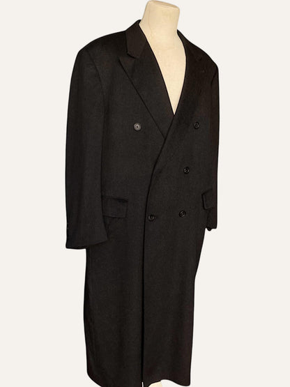 Pure Cashmere Double-Breasted Coat