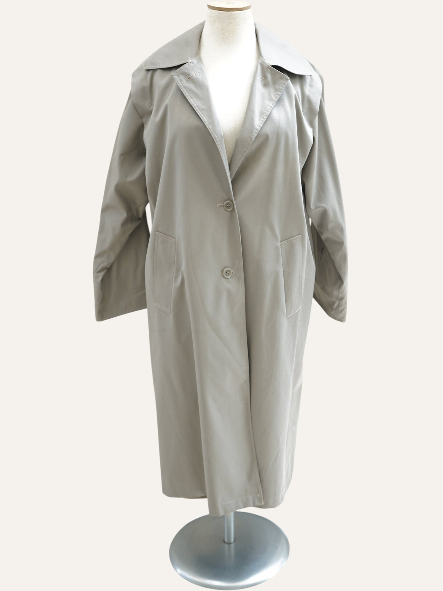 Plovdiv Archival Back-Belt Trench Coat