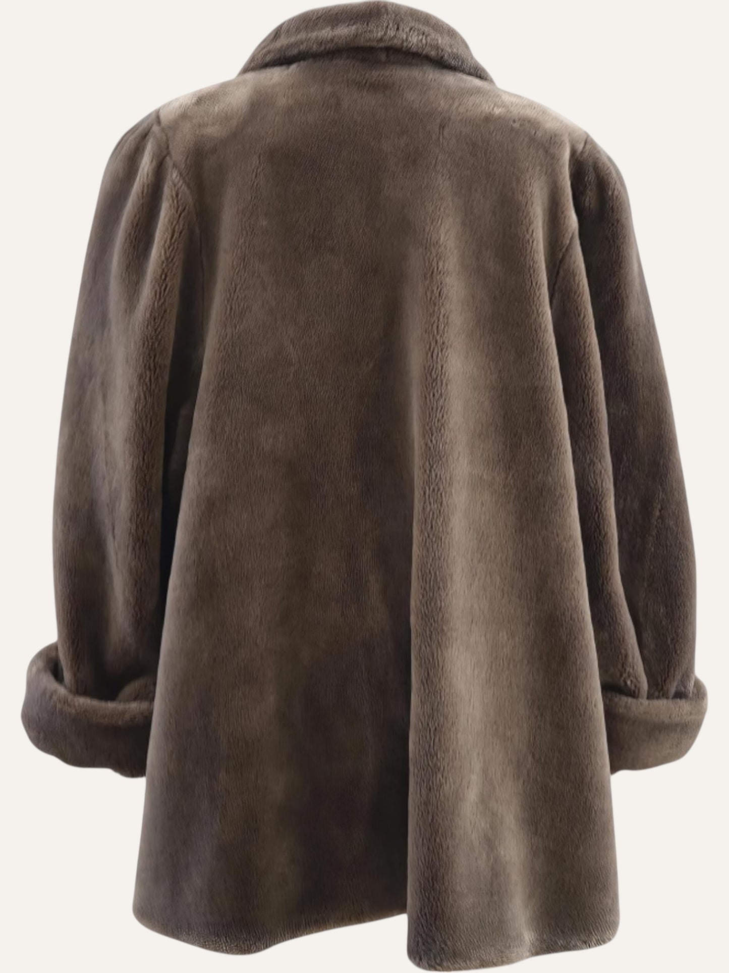 Vintage Teddy Faux Fur Coat