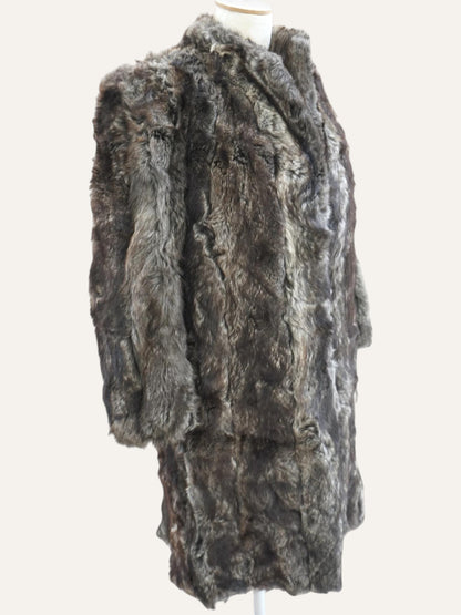 Vintage Real Fur Winter Coat