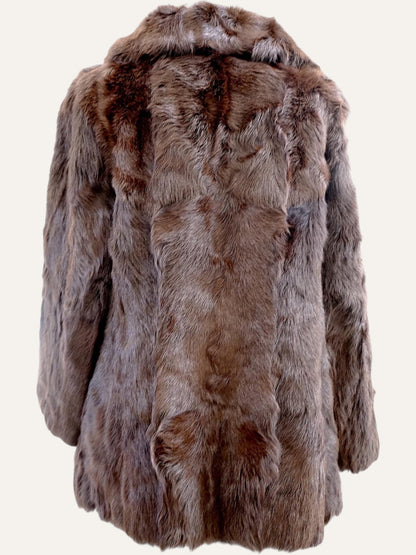 Vintage Teddy Fur Coat