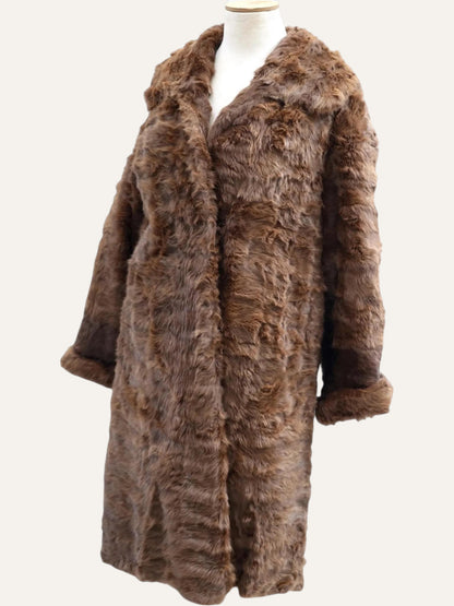 Vintage Filia Rotterdam Tobacco Fur Coat