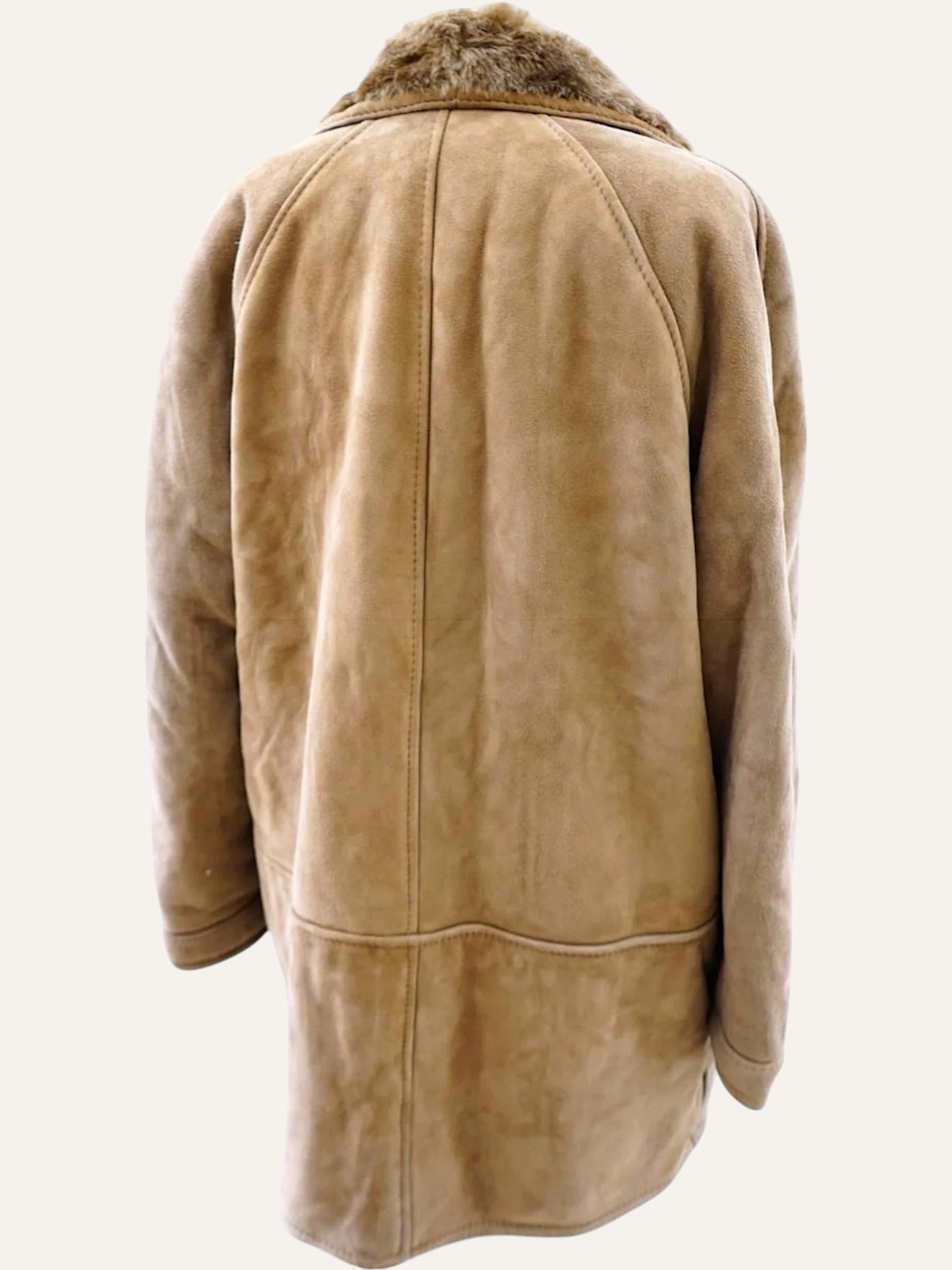Nude Natural Sheepskin Coat