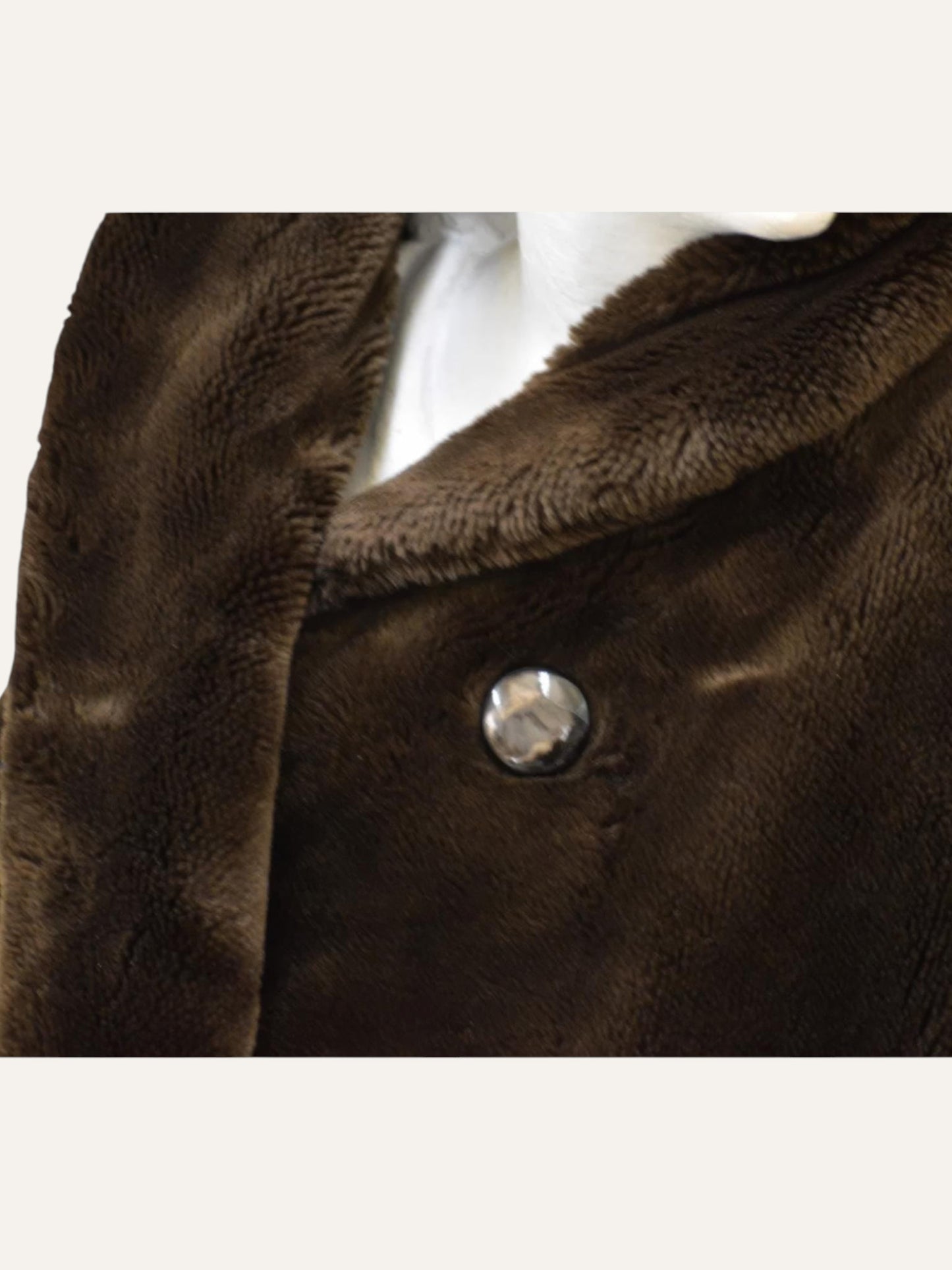 Sheared Faux Fur Maxi Coat in Forest Green