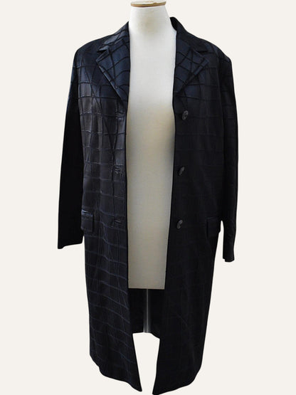 1990's Versace Istante Trench Coat