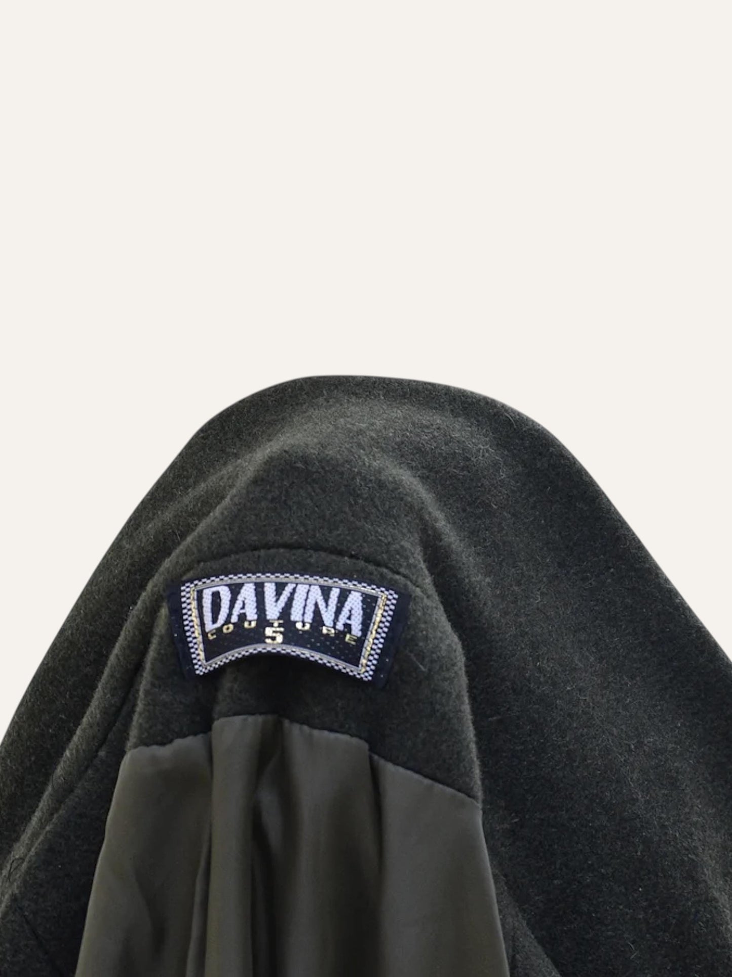 Davina Couture Wool Blend Coat