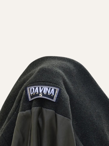 Davina Couture Wool Blend Coat