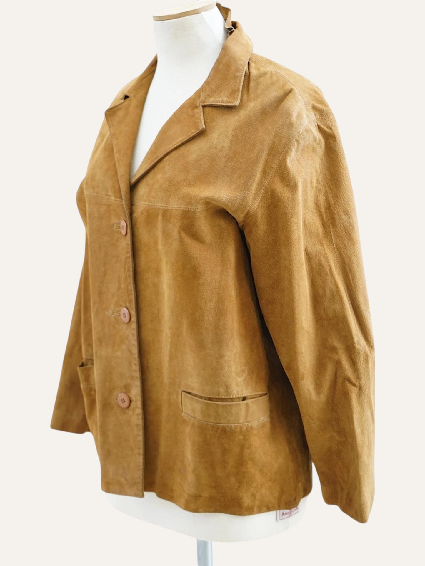 Vera Pelle Suede Leather Jacket