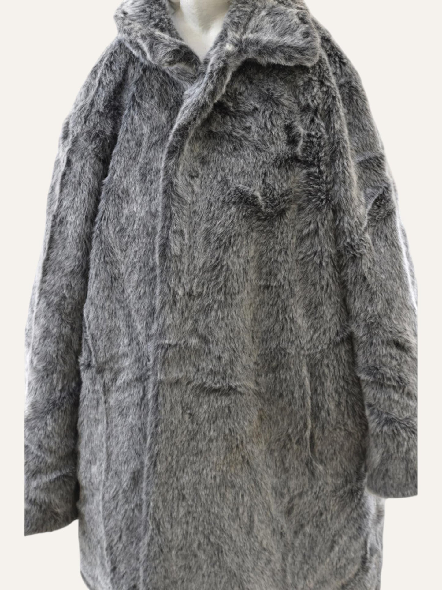 Artisan Long Hair Fur Oversized Coat
