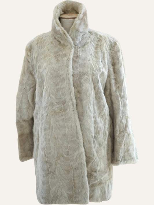 Tailor Made Ivory Fur Jacket