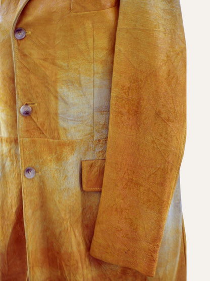 Dolce & Gabbana Runway Leather Coat
