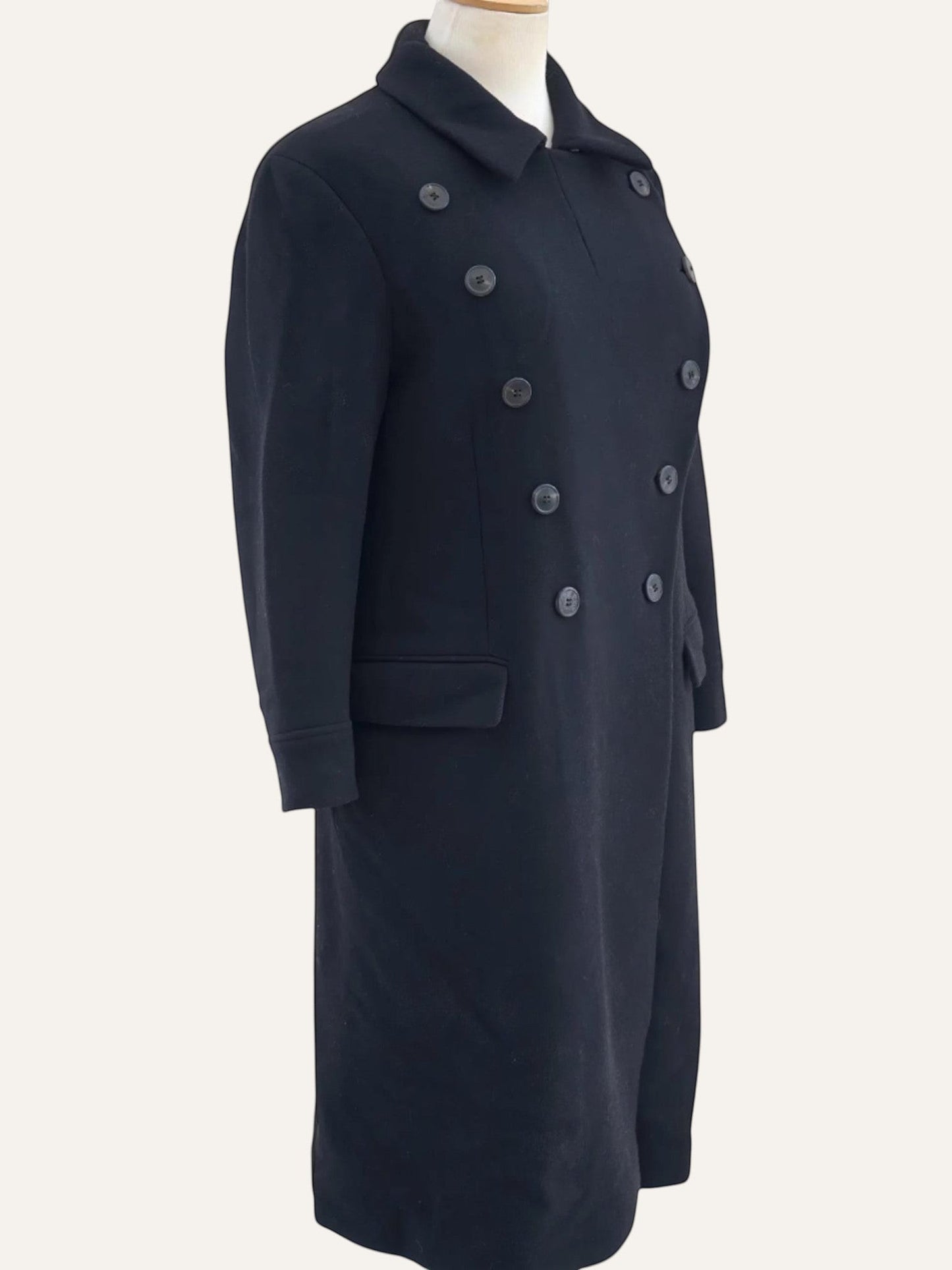 Dries Van Noten Wool Officer Coat