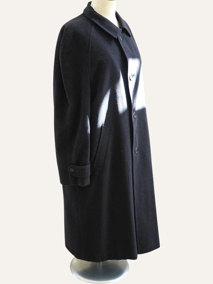 Lubiam Ascot Cashmere & Wool Raglan Overcoat