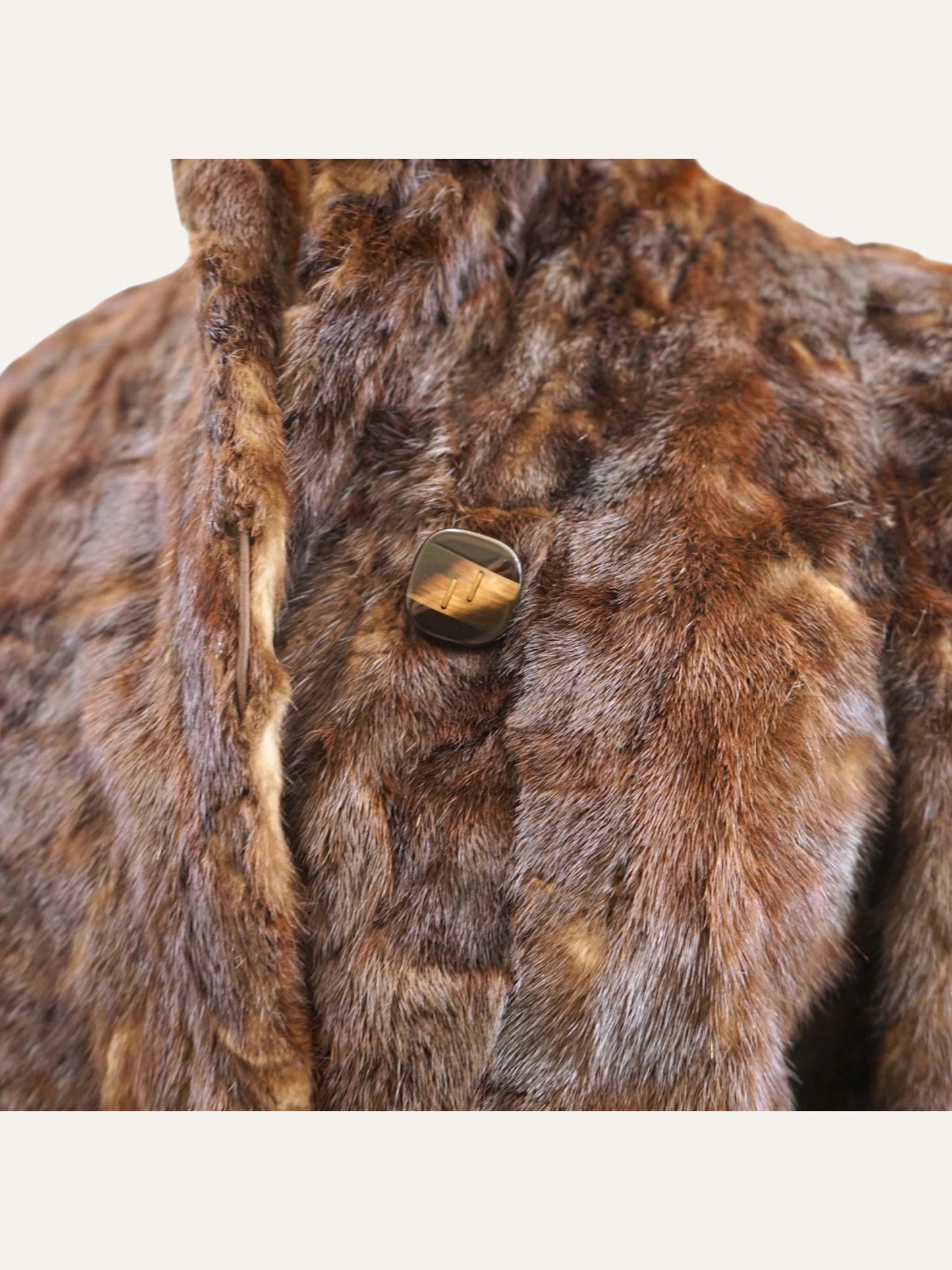 1990's Soft Real Fur Coat