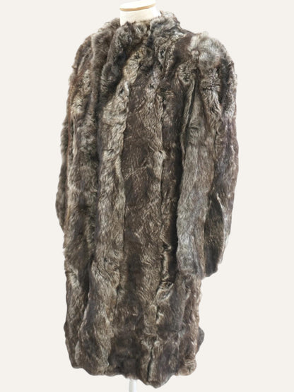 Vintage Real Fur Winter Coat