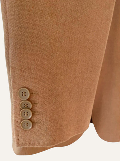 Pure Cashmere Three-Button Jacket