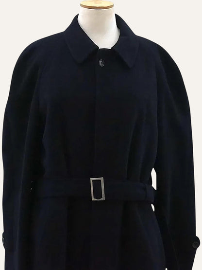 Corneliani Cashmere & Wool Belted Coat