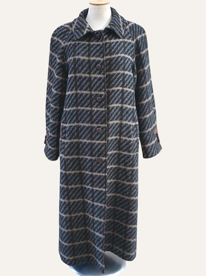 Makyta Wool Checked Coat