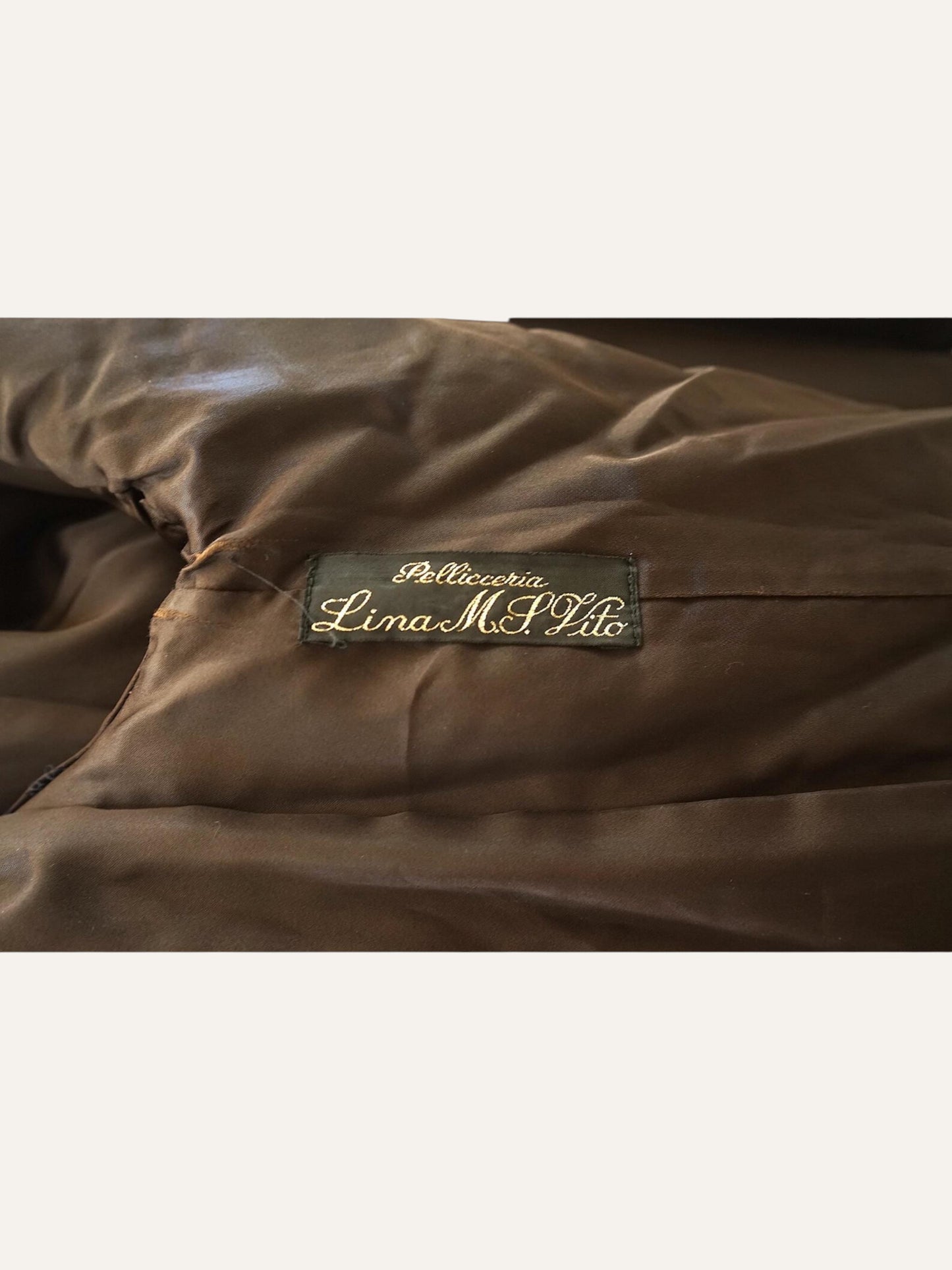 Pellicceria Lina M.S. Vito Espresso Fur Coat