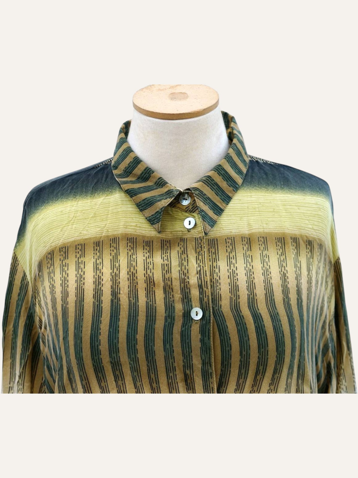Y2K Leopard Print Cotton Shirt