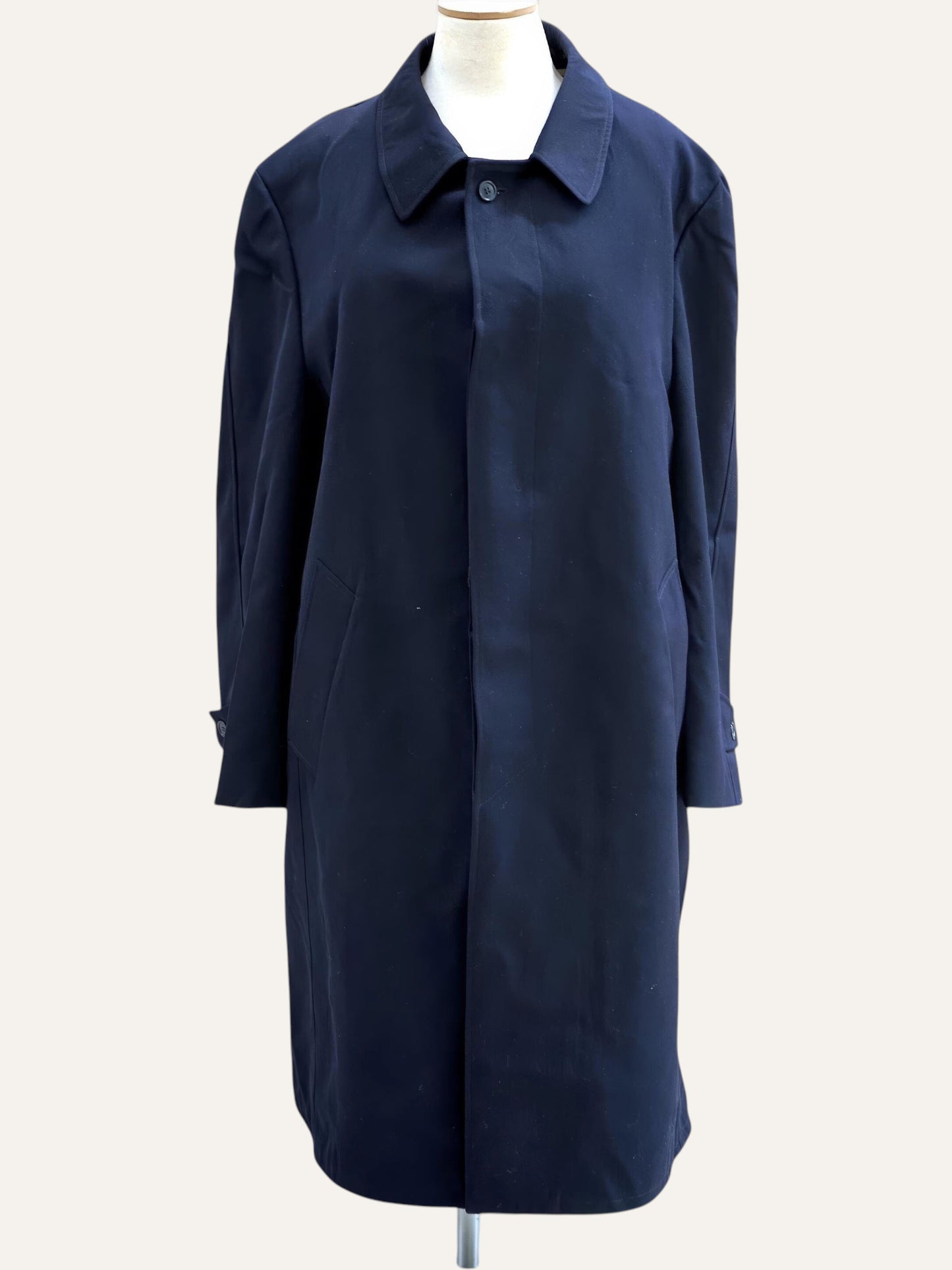Pioggiavento Lebole Pure Wool Car Coat