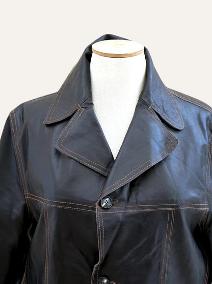 Real Leather Coat