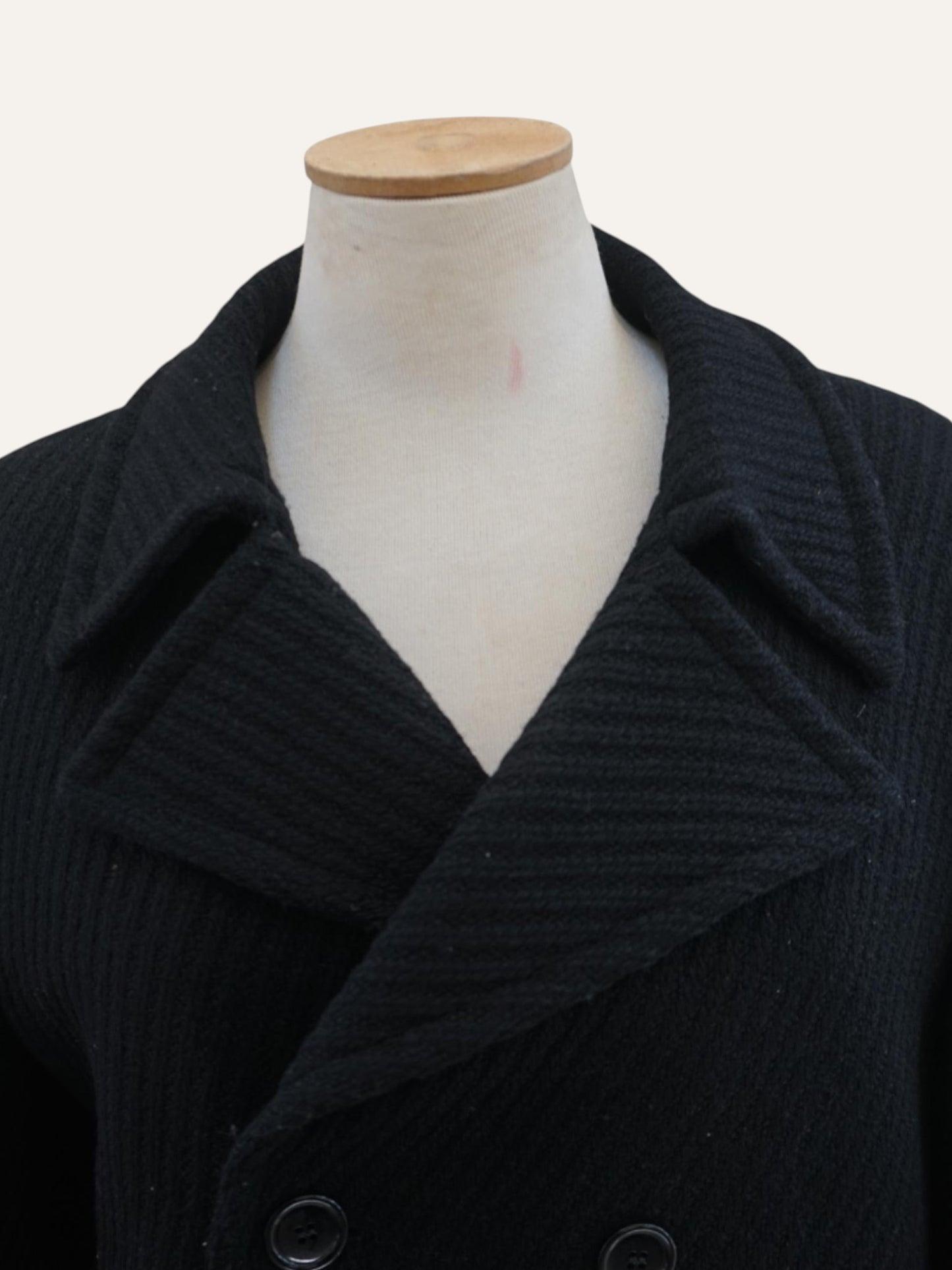Brooklin Wool-Blend Double-Breasted Coat