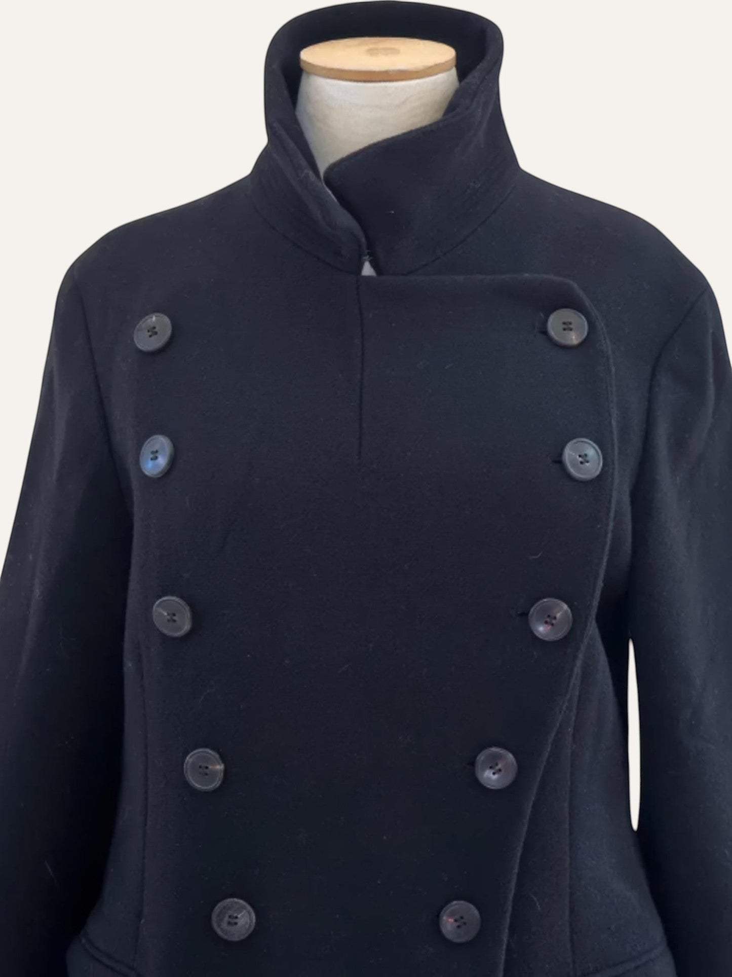 Dries Van Noten Wool Officer Coat