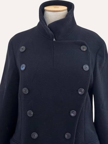 Dries Van Noten Wool Officer Coat