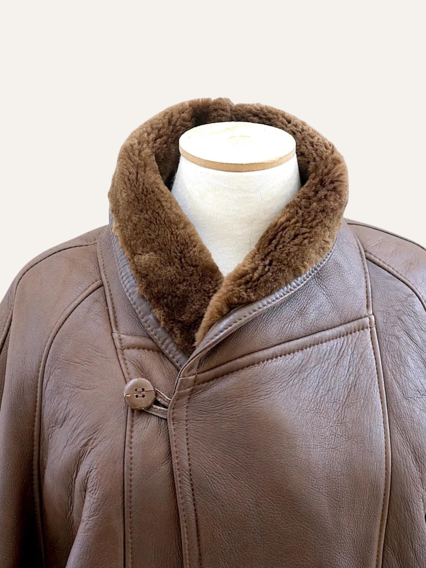 A&B Original Shearling Lambskin Coat