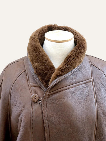 A&B Original Shearling Lambskin Coat