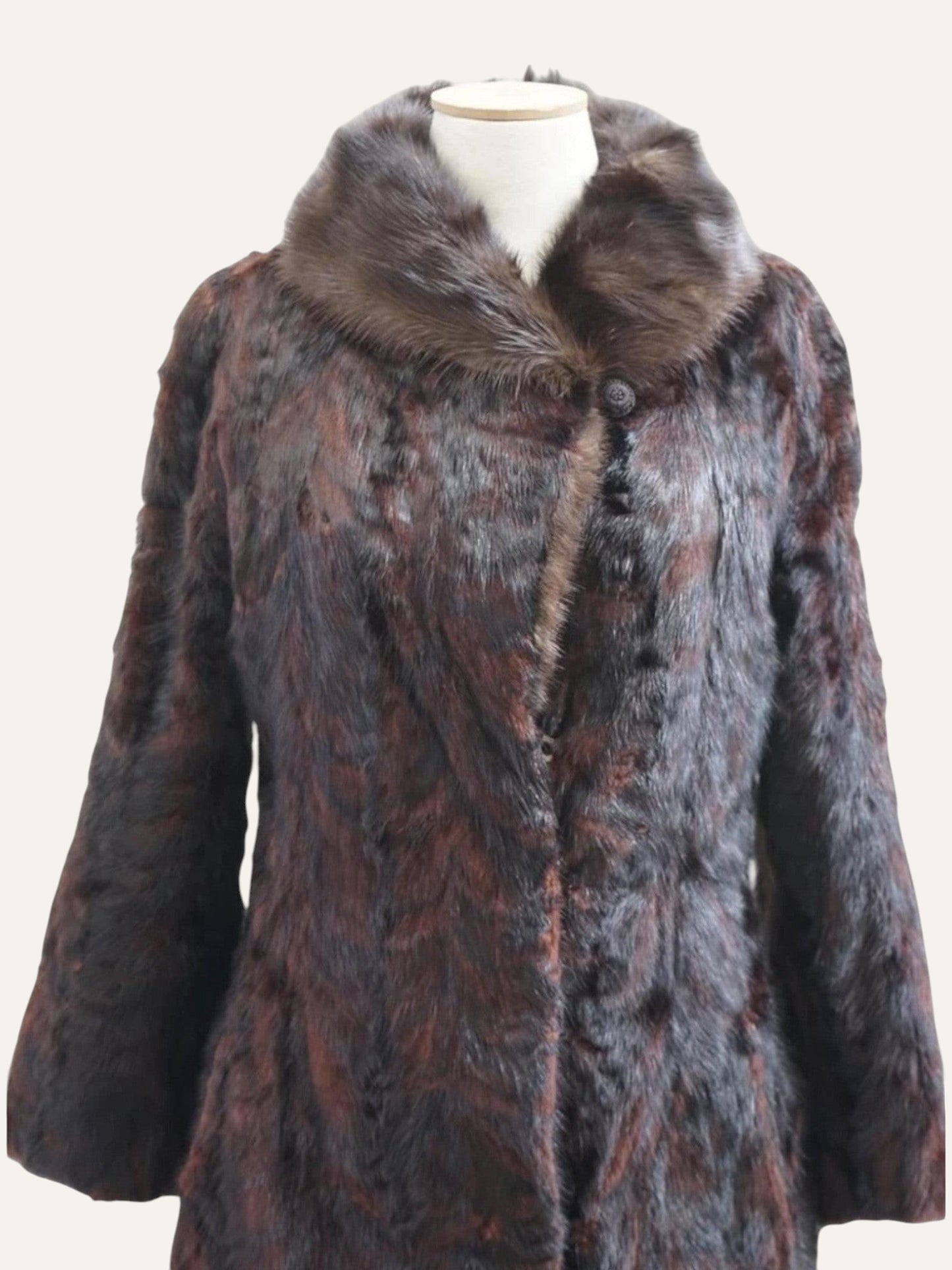 Archival Schiaparelli Fur Coat