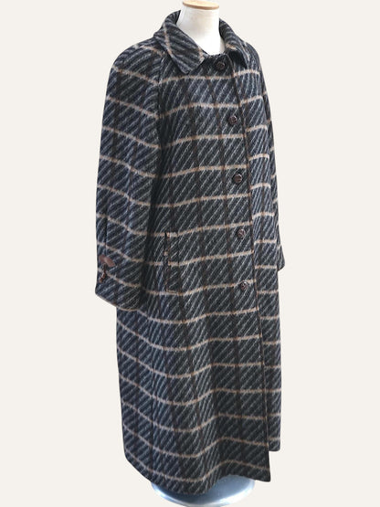 Makyta Wool Checked Coat