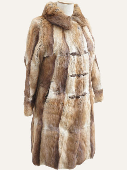 Vintage Honey Fur Coat