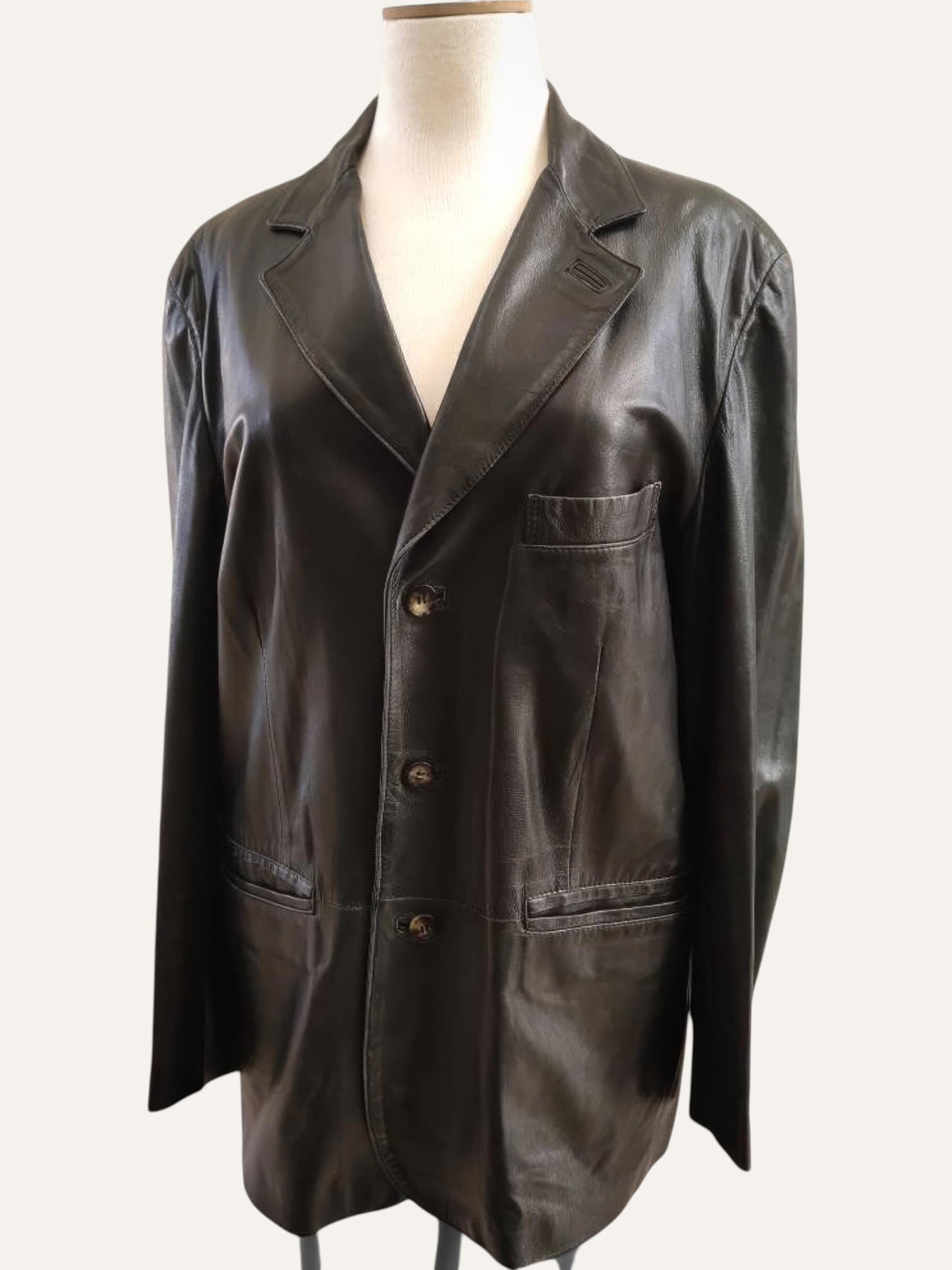 Salvatore Ferragamo Leather Jacket