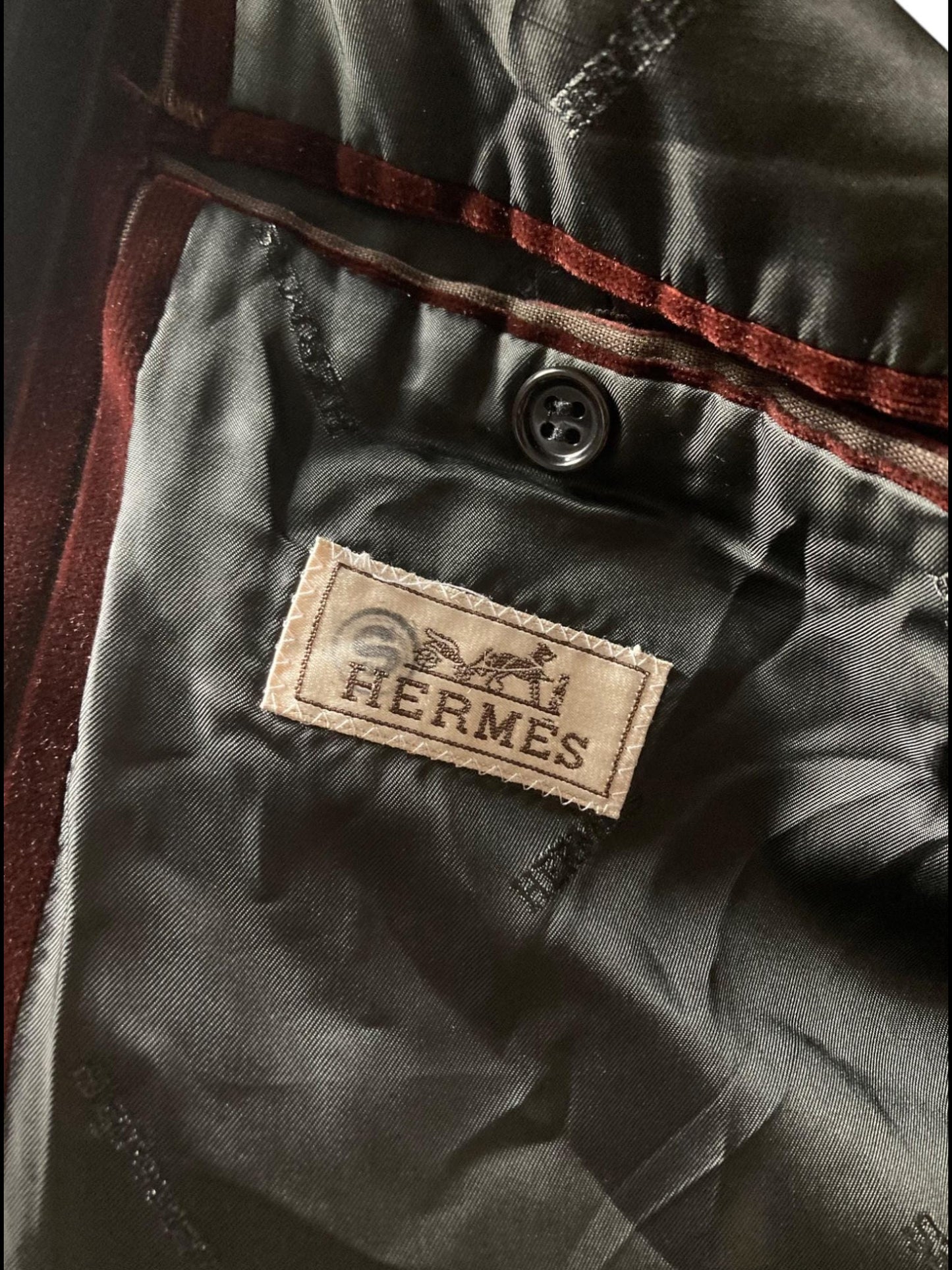 Hermès Velvet Corduroy Blazer