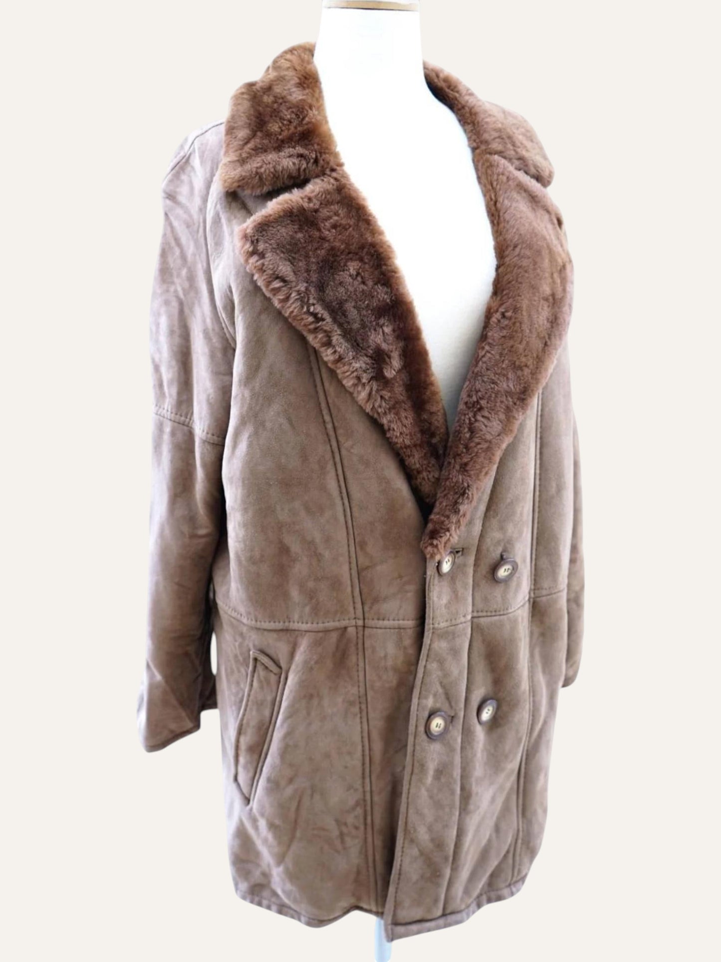 Shearling Original Oversized Coat