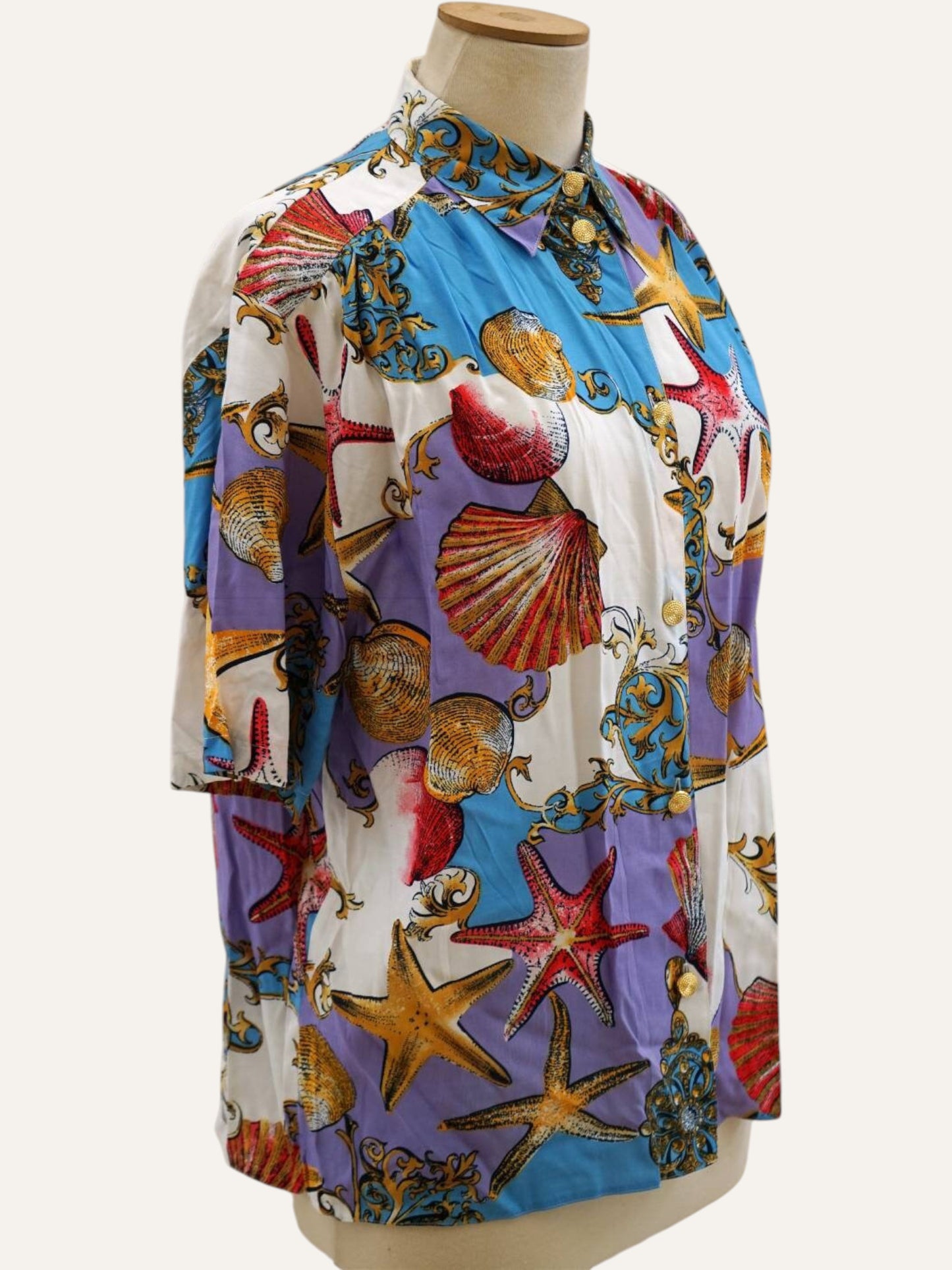 Starfish Print Blouse