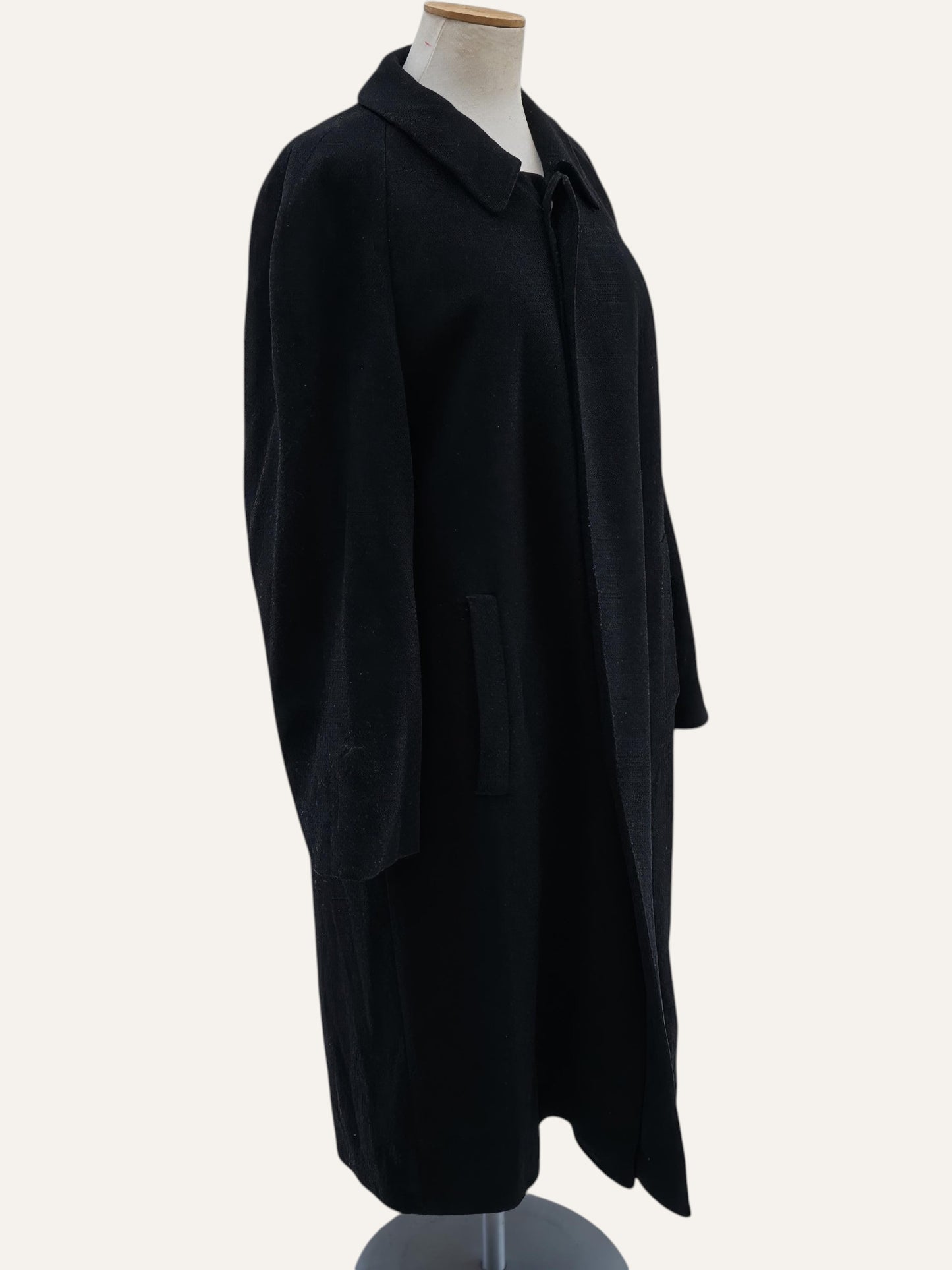 Burberry Pure Cashmere Graphite Coat