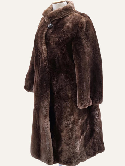 Dolci Bergamo Velvet Fur Coat