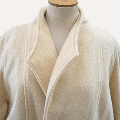 Made in England Pure Wool Cocoon Coat