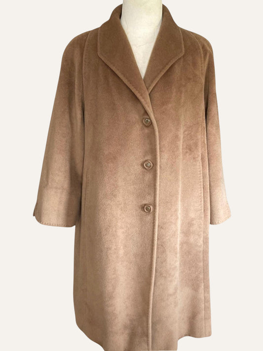 Piacenza 1733 Santina Rovello Brushed Wool Swing Coat