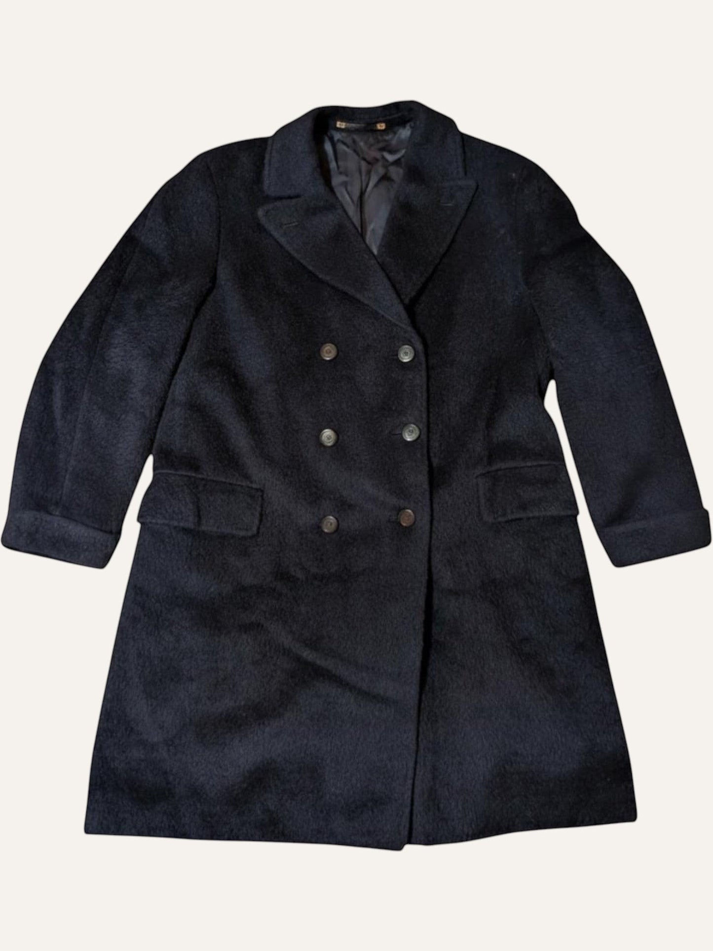 Supermills Mink & Wool Coat