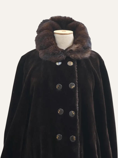 Boho Faux Fur Penny Lane Coat