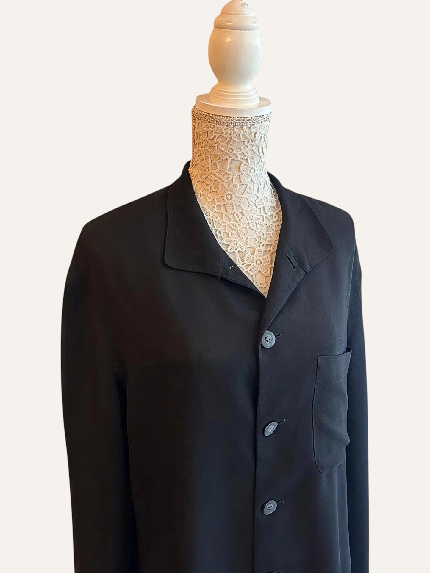 Donna Karan Pure Silk Overshirt
